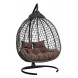 Кресло подвесное двойное Фиджи арт.J4123-MT цв.корзины коричневый, цв.подушки коричневый "Garden story"