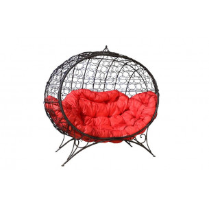 Кресло на подставке Улей арт.MG23-МТ001 коричневый коричневый, красный