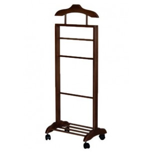 Вешалка напольная V02 арт.V02-МТ002 (темный орех №4) в уп. 5 шт.