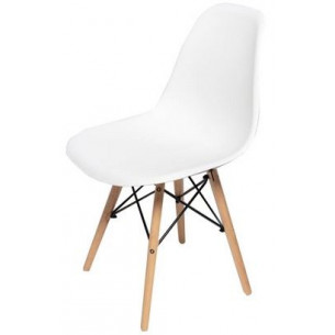 Стул пластиковый Крис арт.W-112/W, белый "Garden story"