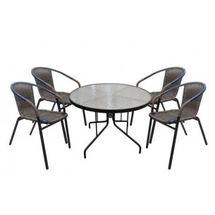 Набор мебели Марсель арт.WR2719, ZRTA053-01 желто-черный, "Garden story"