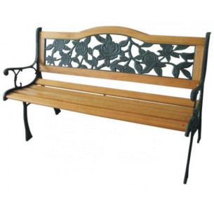 Лавочка садовая арт.WR5102 WR5102 1250х520хН760мм