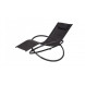 Лежак Концепт арт.WR-C010, текстилен (черный) "Garden story"