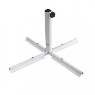 Подставка для зонта Крестовина арт.WRU054-A ø38/48(белая) "Garden story"