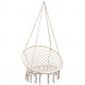Кресло подвесное Фиби без подушки арт.ZRHC30-A цв.корзины белый, цв.подушки "Garden story"