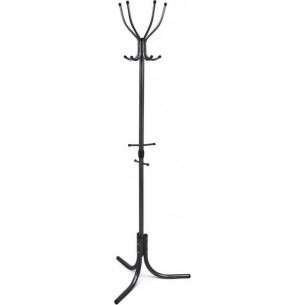 Вешалка напольная ВК4 арт.ВК4/Ч 4 крючка (черная)