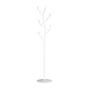 Вешалка - стойка №9 Дерево арт.ВНП 211 Б (белый)