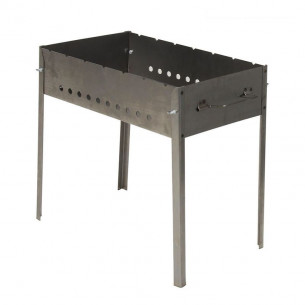 Мангал разборный с ручками 600х350х600 арт.МНГ600Р