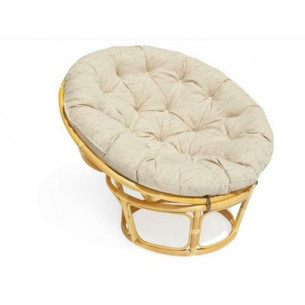 Кресло для отдыха Папасан арт.Р110Н медовый медовый, бежевый