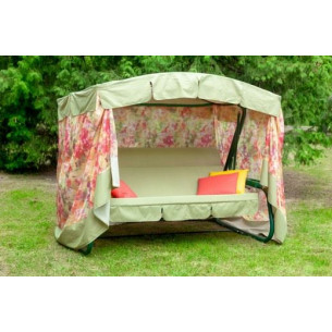 Качели садовые 3-х местные Азалия арт.с1105