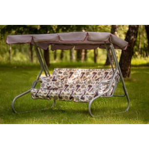 Качели садовые 3-х местные Новара арт.с1263
