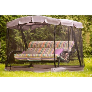 Качели садовые 3-х местные Турин Премиум арт.с1265