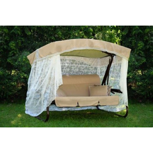 Качели садовые 3-х местные Альвина арт.с1335