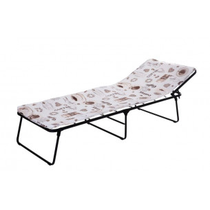 Кровать раскладная Надин п/мягкая лист 10мм арт.С408 (цвет ткани в ассортименте рис. (1 шт. в уп.)