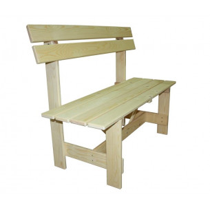 Скамья садовая Кострома арт.СК118 со спинкой 1180мм