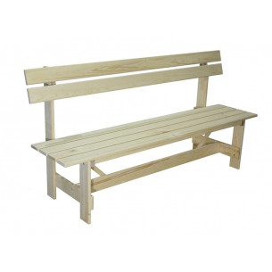 Скамья садовая Кострома арт.СК178 со спинкой 1780мм