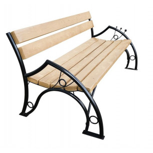 Лавочка садовая Шарики арт.ССП-01 1,5м 2 упаковки