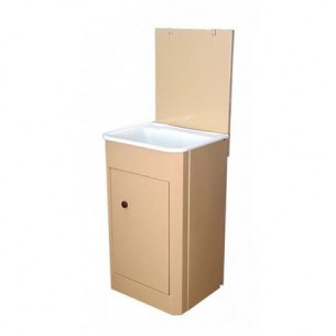 Умывальник Дачный с пластиковой мойкой (бежевый) арт.У906