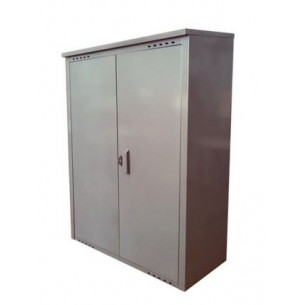 Шкаф для газовых баллонов двойной двойной (на 2 баллона 50л.) арт.Ш905