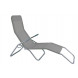 Кресло -шезлонг Капри арт.WR1658 серый серый