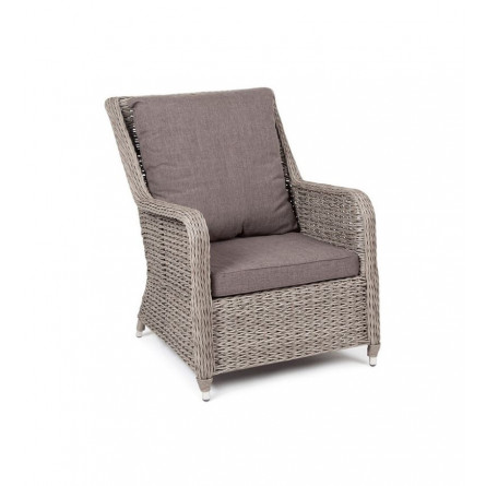 кресло плетеное из искусственного ротанга (гиацинт)