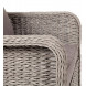 "Гляссе" кресло плетеное из искусственного ротанга (гиацинт), цвет графит "Гляссе" кресло плетеное из искусственного ротанга (гиацинт), цвет графит
