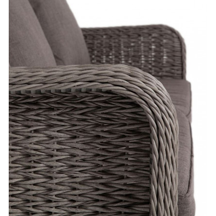 диван трехместный из искусственного ротанга (гиацинт)