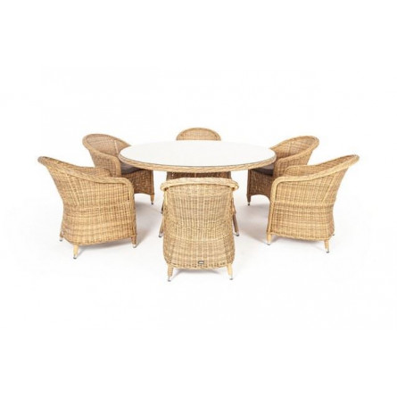 обеденная группа плетеная