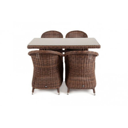 обеденная группа плетеная