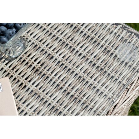 "Капучино" лаунж-зона из искусственного ротанга, цвет бежевый