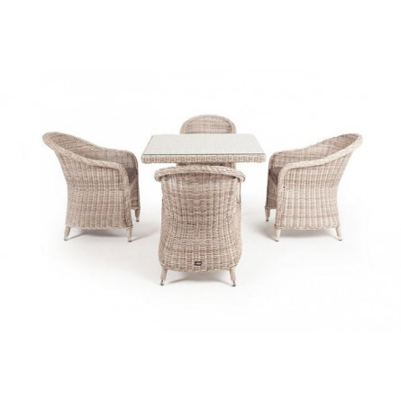 обеденная группа плетеная