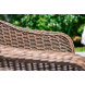 "Базелла" обеденная группа из искусственного ротанга, цвет коричневый "Базелла" обеденная группа из искусственного ротанга, цвет коричневый