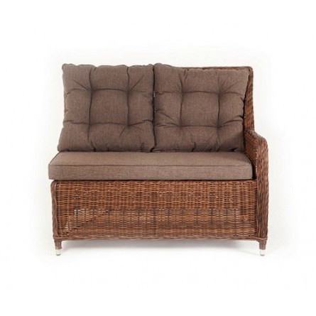 плетеный левый модуль дивана