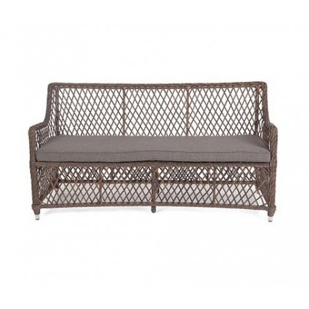 диван двухместный из искусственного ротанга