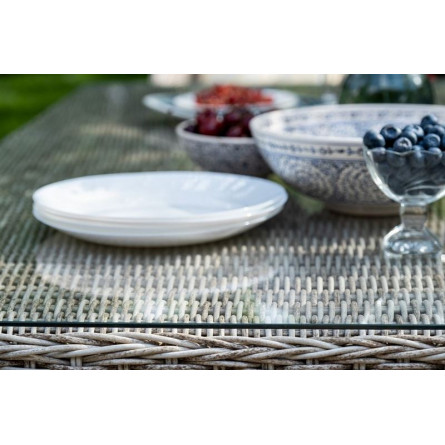 "Латте" плетеный стол из искусственного ротанга 160х90см, цвет бежевый