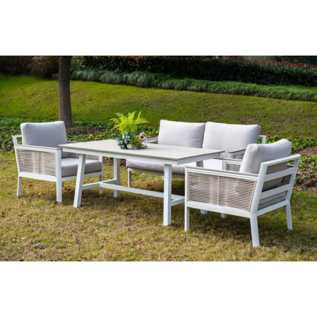 "Сан Ремо" кресло плетеное из роупа садовое