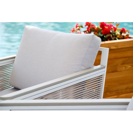 "Сан Ремо" кресло плетеное из роупа садовое