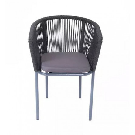 плетеный стул из роупа (веревки)