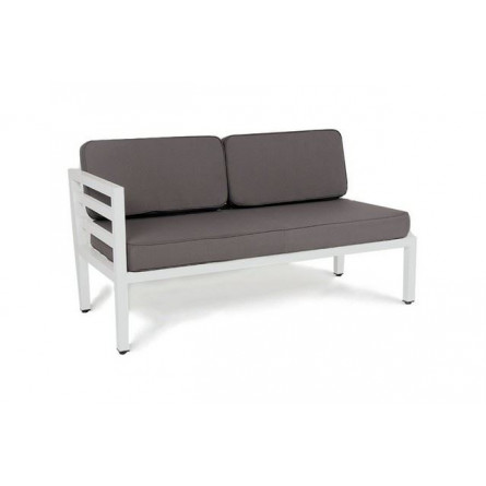 "Глория" модуль диванный правый, каркас из алюминия