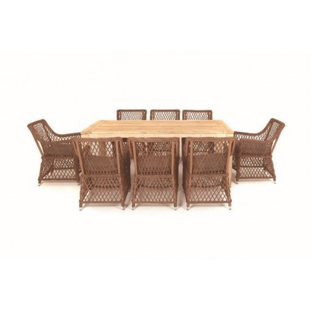 обеденная группа плетеная