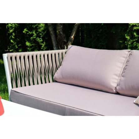 "Касабланка" диван плетенный из роупа, двухместный