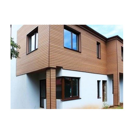 Фасадная панель 3D Holzhof 165*15*3000мм, коричневый