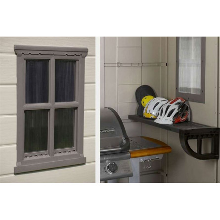 Сарай пластиковый Factor 8*6