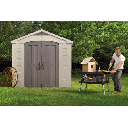 Сарай пластиковый Factor 8*8