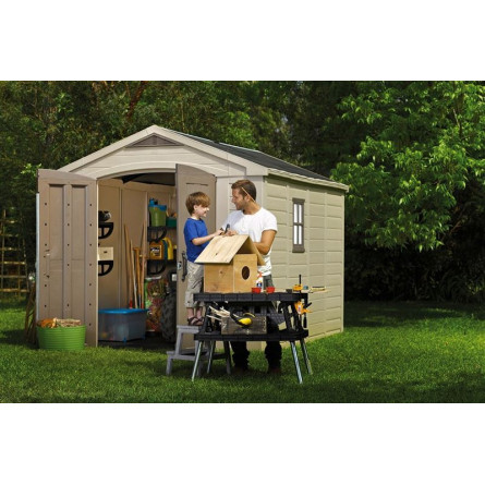 Сарай пластиковый Factor 8*11