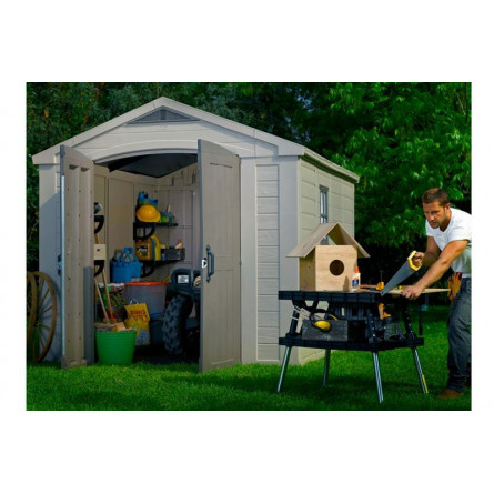 Сарай пластиковый Factor 8*11