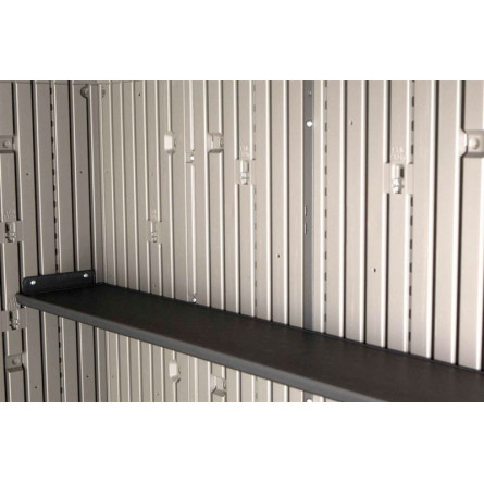 Сарай пластиковый WoodLook 15*8 DD