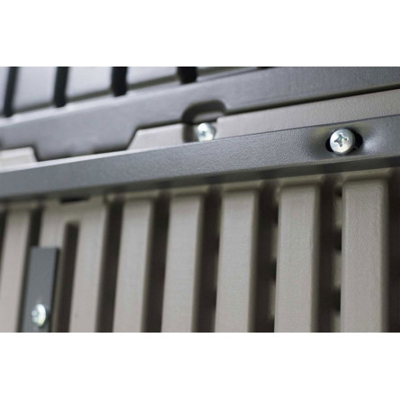 Сарай пластиковый WoodLook 7*9.5