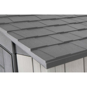 Сарай пластиковый WoodLook 7*9.5