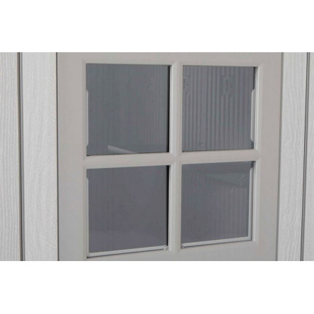 Сарай пластиковый WoodLook 7*9.5